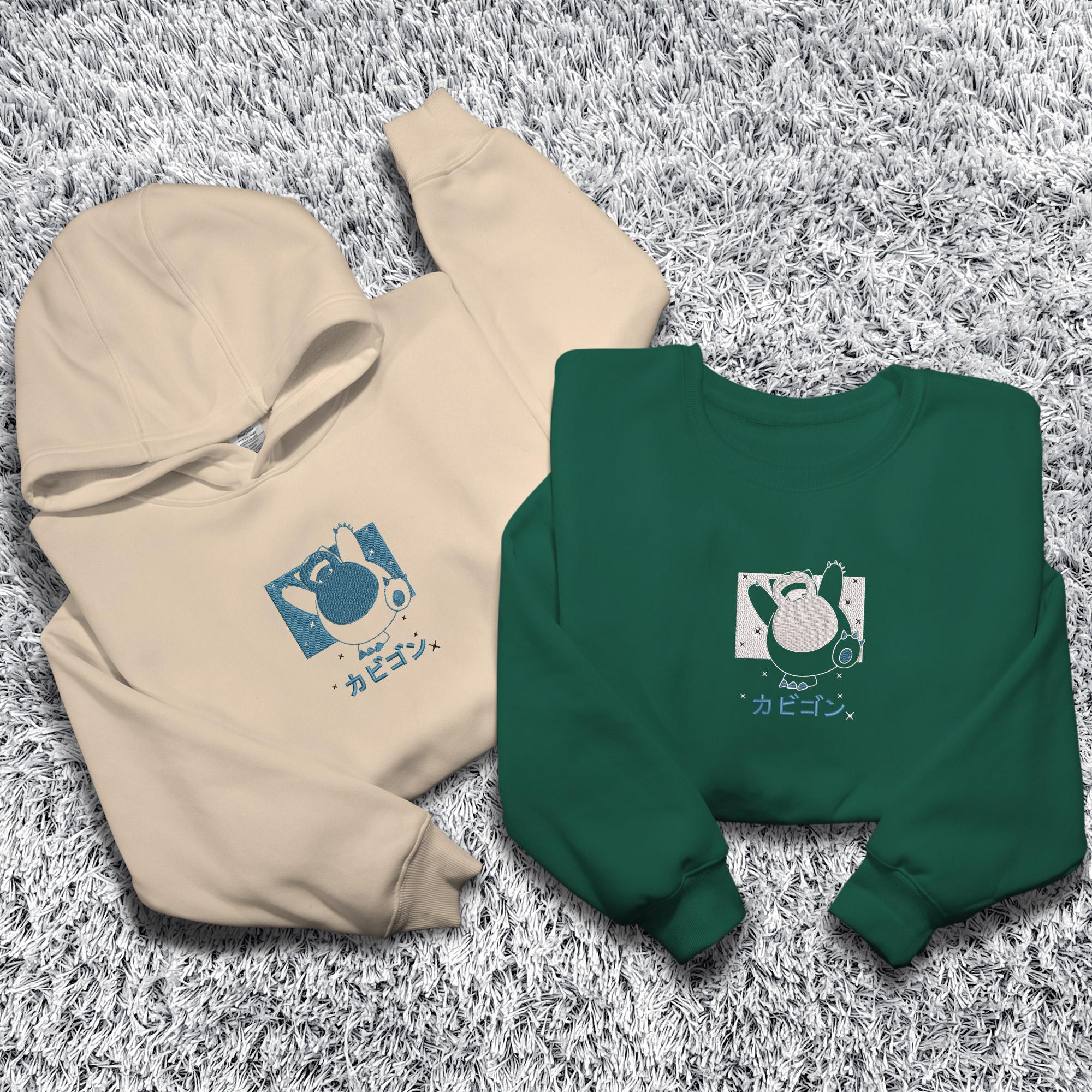 Snorlax Embroidered Snorlax Hoodie Crewneck Sweatshirt Cute Snorlax Shirt Gifts Snorlax Embroidered Snorlax Hoodie Crewneck Sweatshirt Cute Snorlax Shirt Gifts
